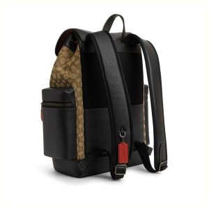 코치 스프린트 백팩 시그니처 자카드 CT016 QBV1R 블랙 멀티 남자 백팩 리뷰: 데일리 & 여행 가방 추천 이미지