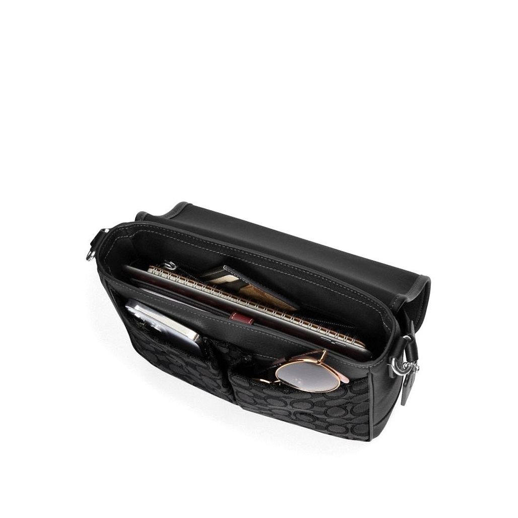 코치 Sprint Map Bag 25 In Signature Jacquard 이미지