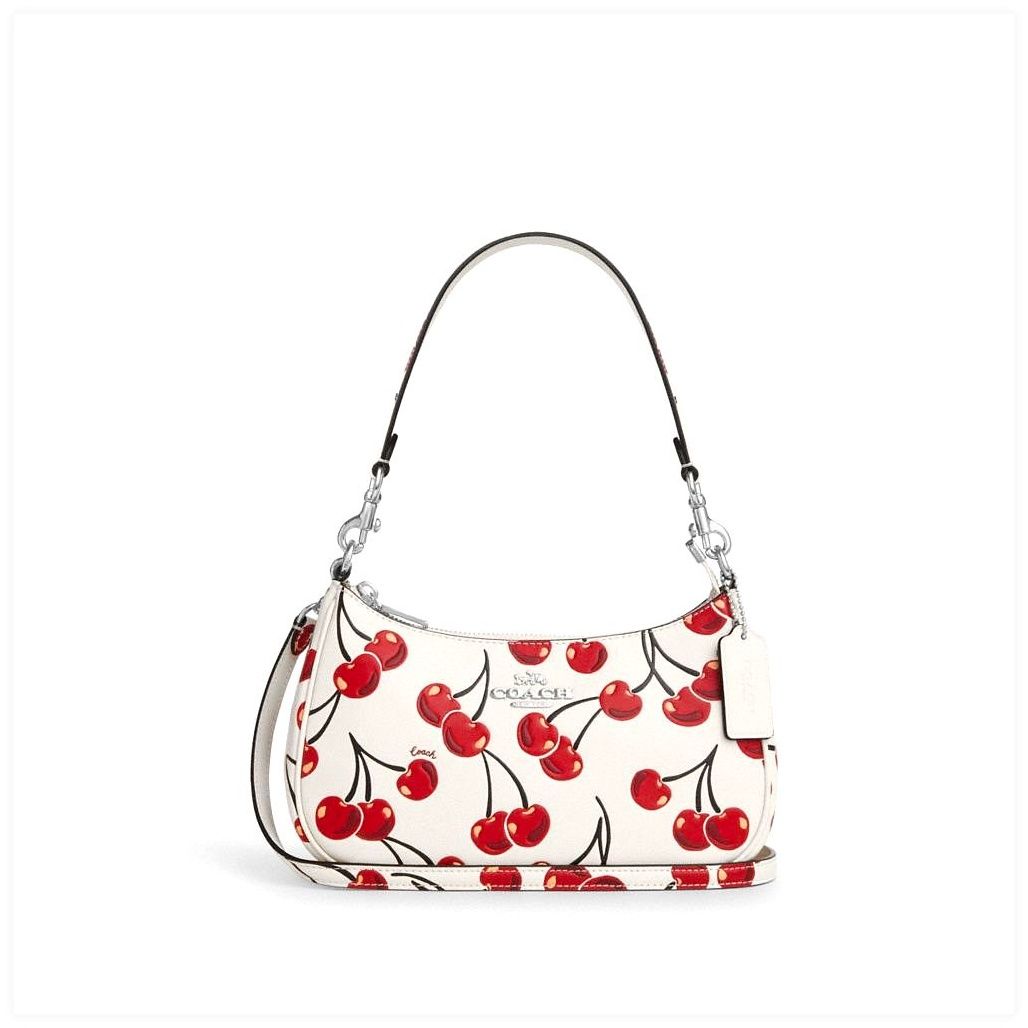 코치 Teri Shoulder Bag With Cherry Print 이미지
