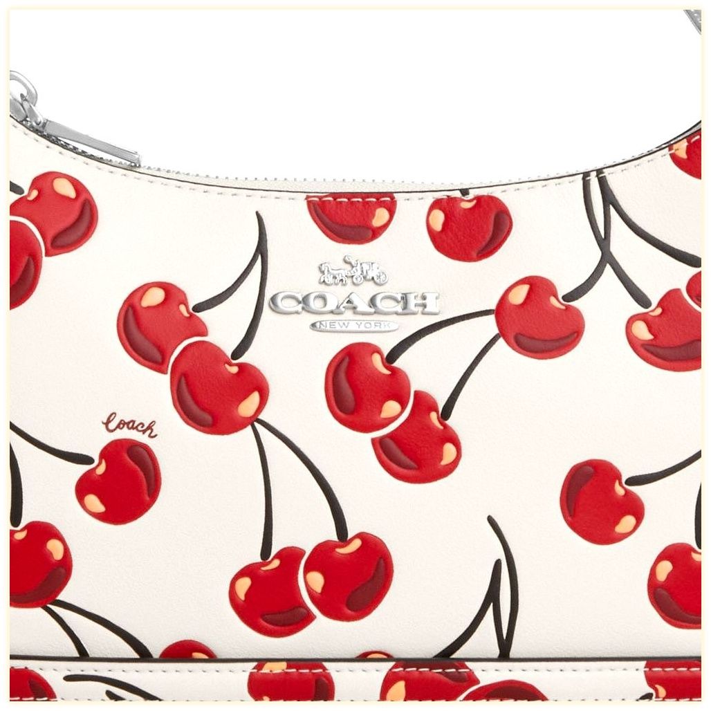 코치 Teri Shoulder Bag With Cherry Print 이미지