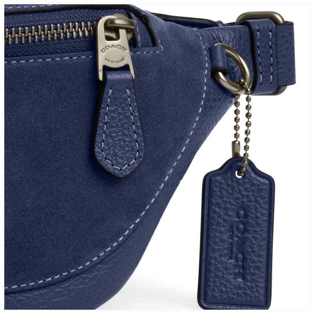 코치 Warren Mini Belt Bag In Suede 이미지