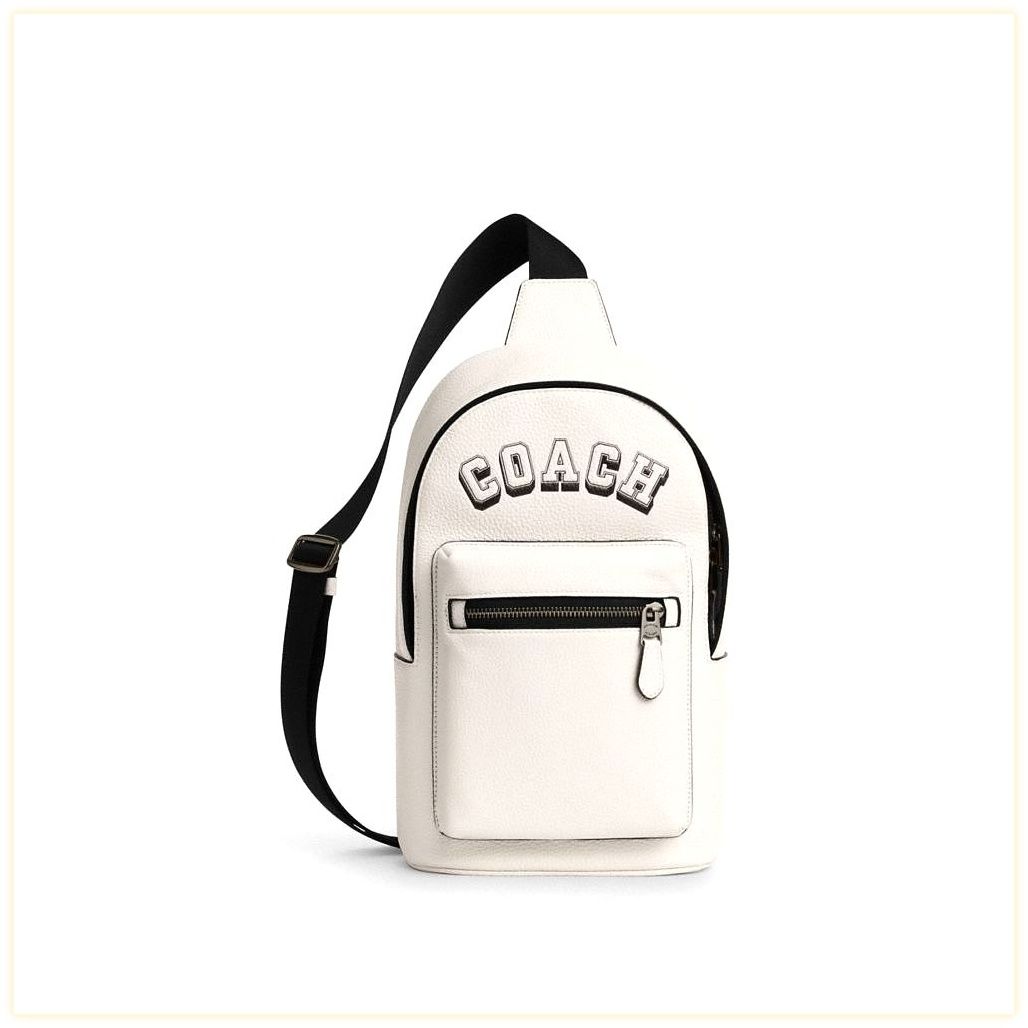 코치 West Pack With Varsity Motif 이미지