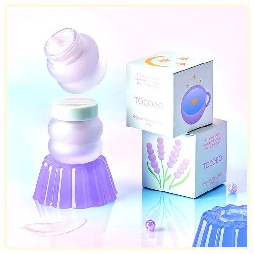 [토코보 본사] 콜라겐 부스팅 립 마스크, 연보라색상, 20ml, 2개 이미지