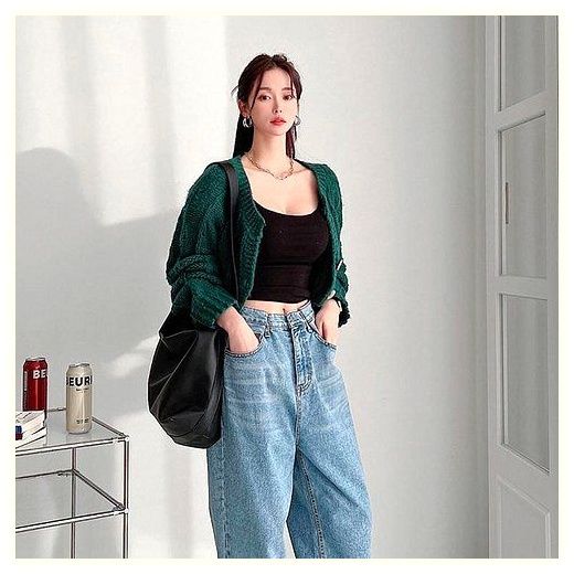 핑크백 여성용 아론 루즈핏 숄더백, FREE(34 x ..., 블랙 이미지