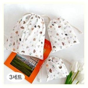 다람앤토리 강아지 복조리 파우치 세트 후기 코쇼이파우치 추천 귀여운 파우치 가성비 파우치 추천 이미지