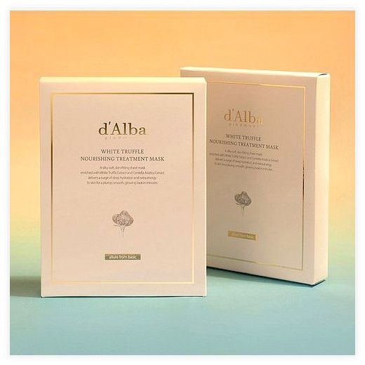 달바 화이트 트러플 너리싱 트리트먼트 마스크 25ml, 1개입, 20개 이미지