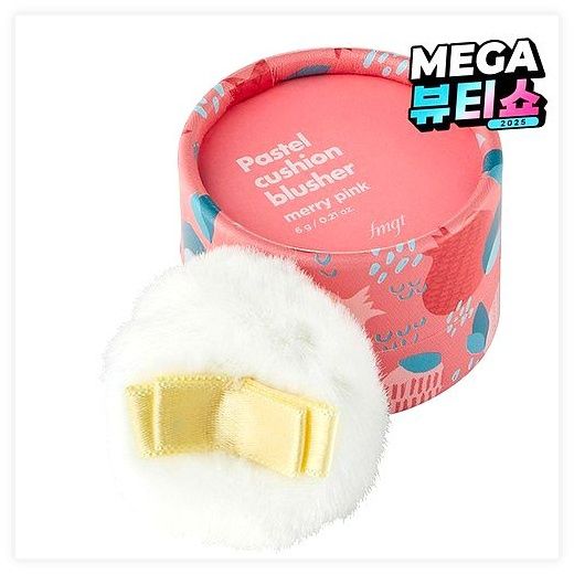 더페이스샵 파스텔 쿠션 블러셔 6g, 03 메리핑크, 1개 이미지