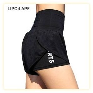 리포라페 애슬레져 하이웨스트 루즈핏 여성 반바지 블랙 L 사이즈 솔직 후기 : 러닝 조깅 운동 숏팬츠 추천 볼디스트반바지 이미지