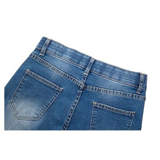 엘블로썸 여성 스판좋은 히든밴드 슬림 롱 부츠컷 청바지 (3단기장 키별), 28size/170..., 워싱블루 이미지