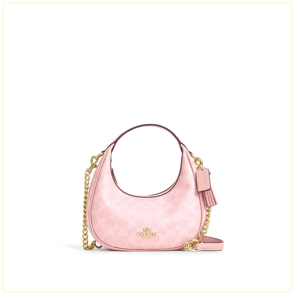 코치 Carmen Mini Crossbody Bag In Signature Canvas 이미지