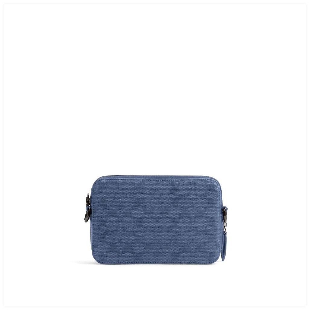 코치 Charter Crossbody Bag 19 In Signature Canvas Jacquard 이미지
