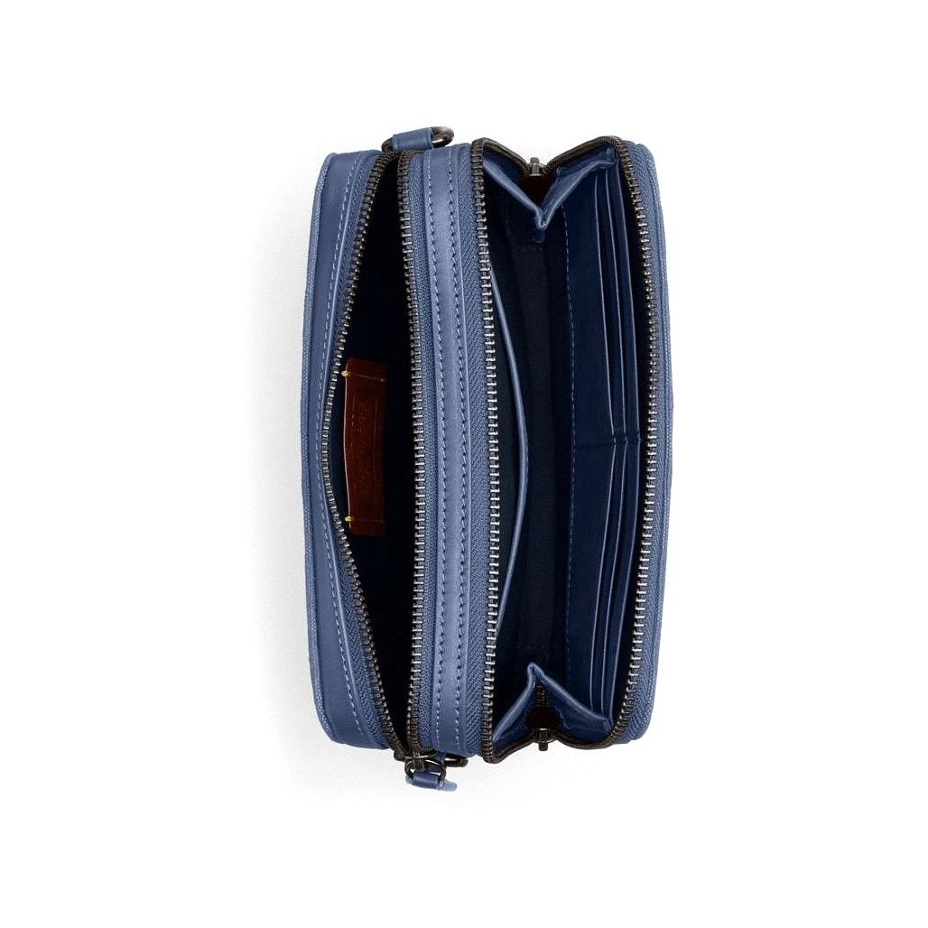 코치 Charter Crossbody Bag 19 In Signature Canvas Jacquard 이미지