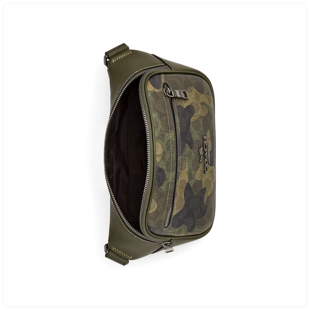 코치 Elias Belt Bag In Signature Camo Print 이미지