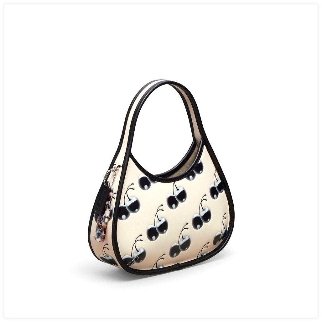 코치 Ergo Bag In Coachtopia Leather With Cherry Print 이미지