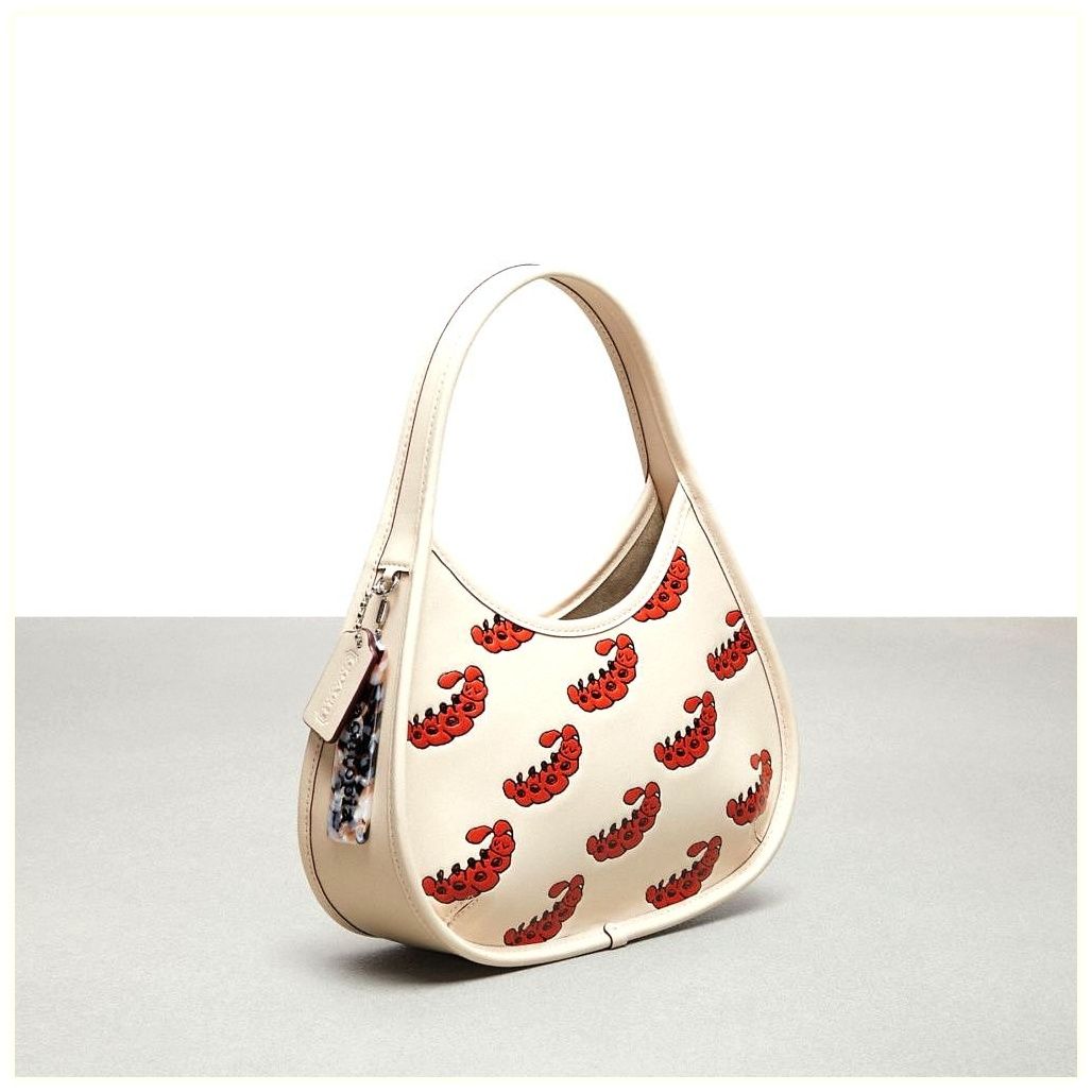 코치 Ergo Bag In Coachtopia Leather With Sleepy Caterpillar Print 이미지