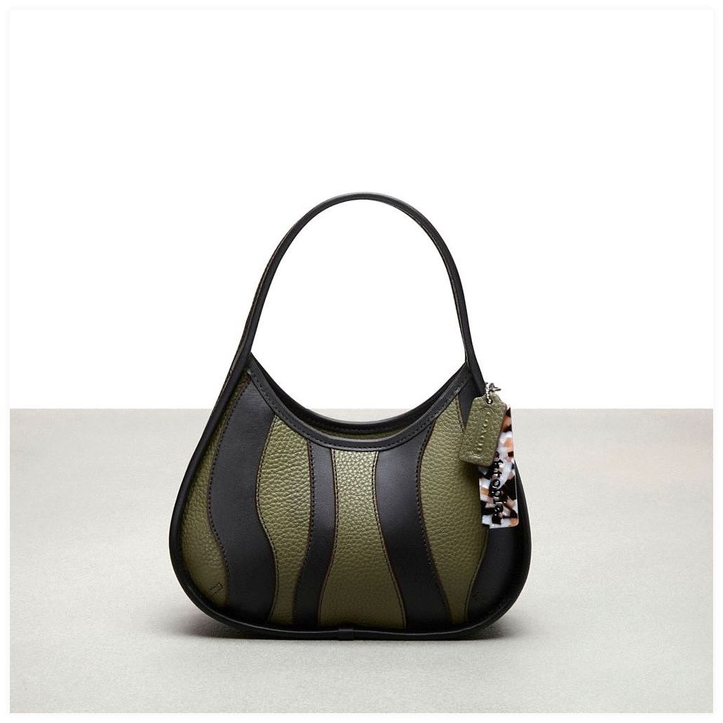 코치 Ergo Bag In Wavy Stripe Upcrafted Leather 이미지