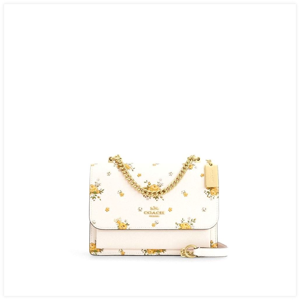 코치 Klare Crossbody Bag With Spring Blossom Print 이미지