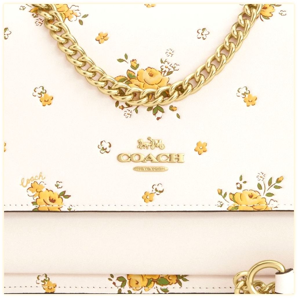 코치 Klare Crossbody Bag With Spring Blossom Print 이미지