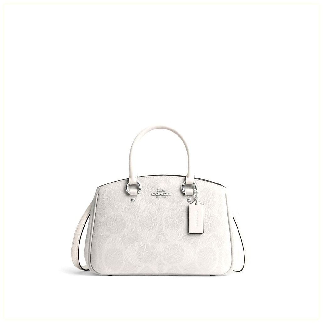 코치 Savannah Small Carryall Bag In Signature Canvas 이미지