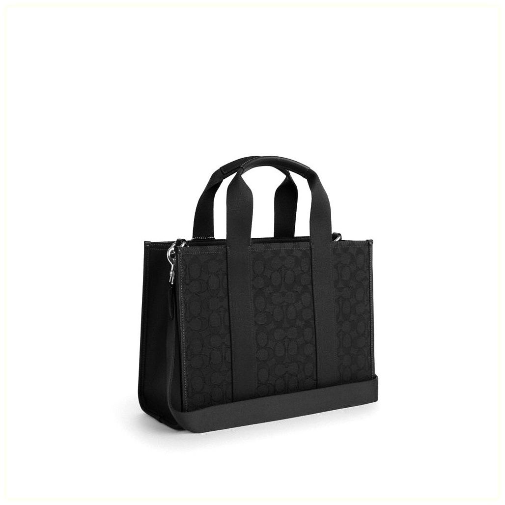 코치 Smith Tote Bag In Signature Jacquard 이미지