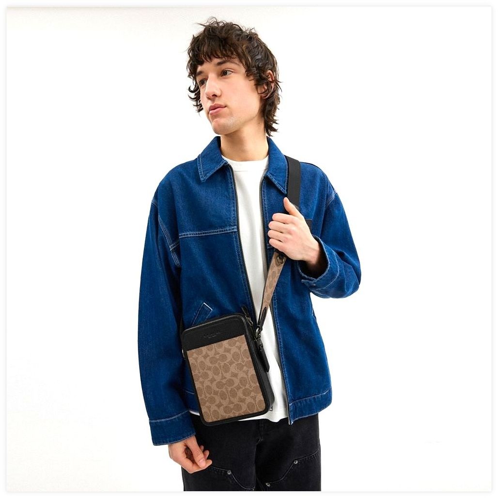 코치 Sullivan Crossbody Bag In Signature Canvas 이미지