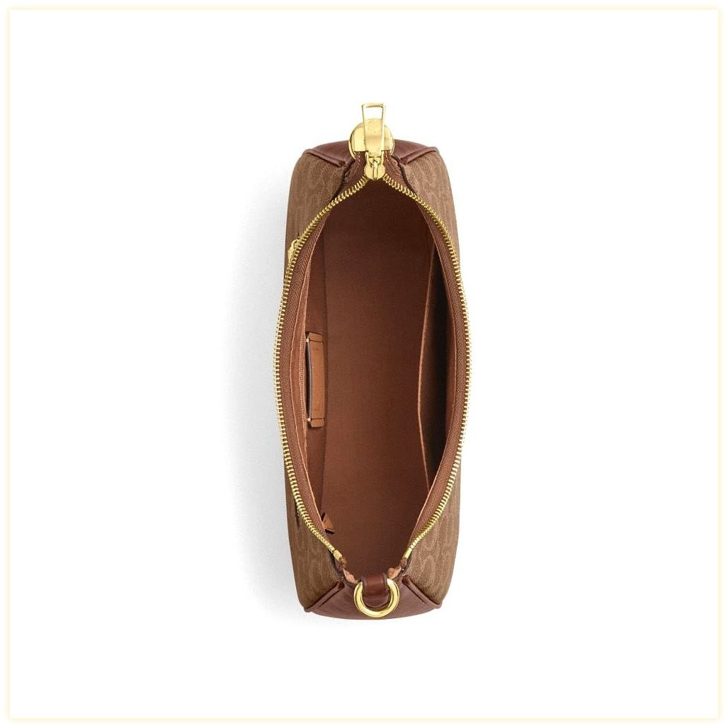 코치 Teri Hobo Bag In Signature Canvas 이미지