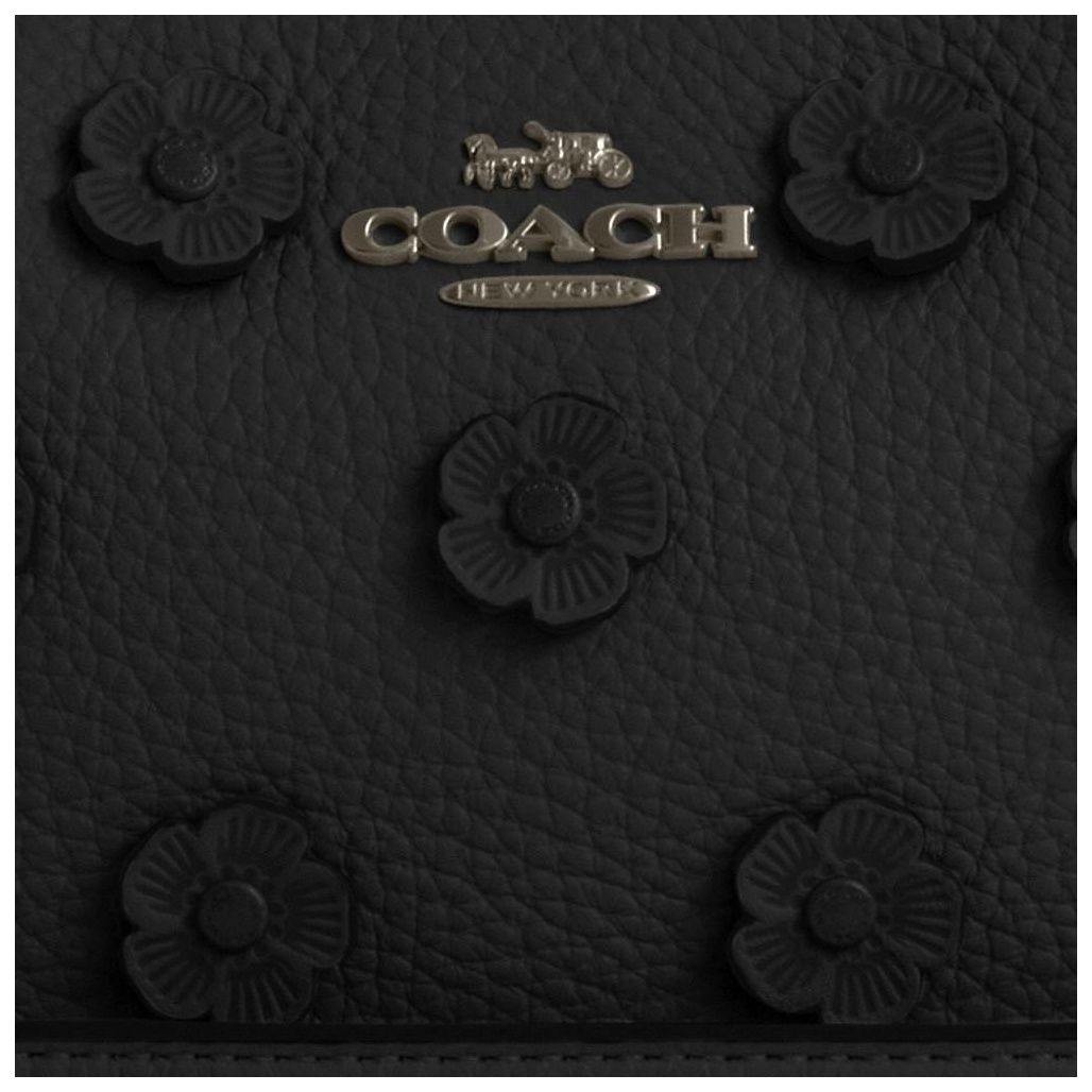 코치 Teri Mini Crossbody Bag With Floral Applique 이미지