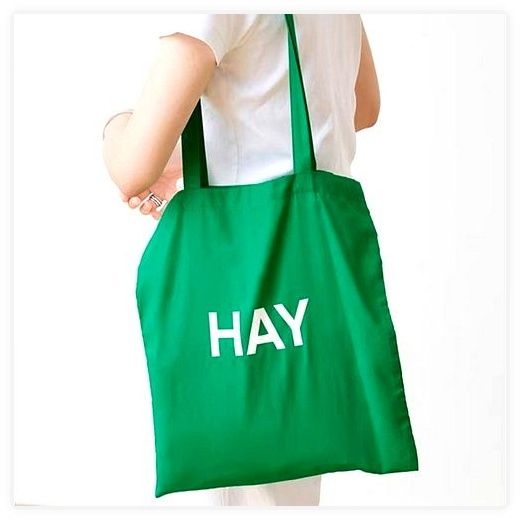 헤이 HAY 에코백 쇼핑백 코튼 토트백, Dots 이미지